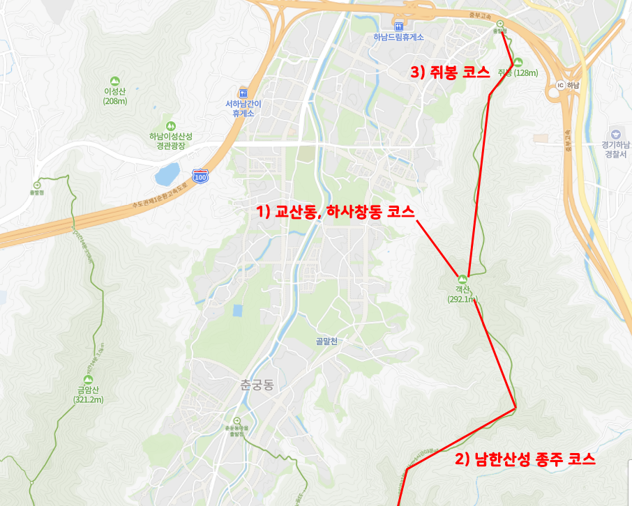 객산 등산코스