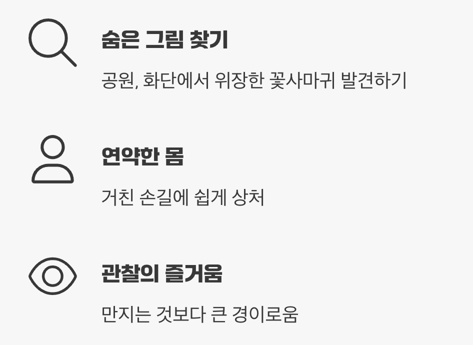 만져보기보다, '찾아보기'