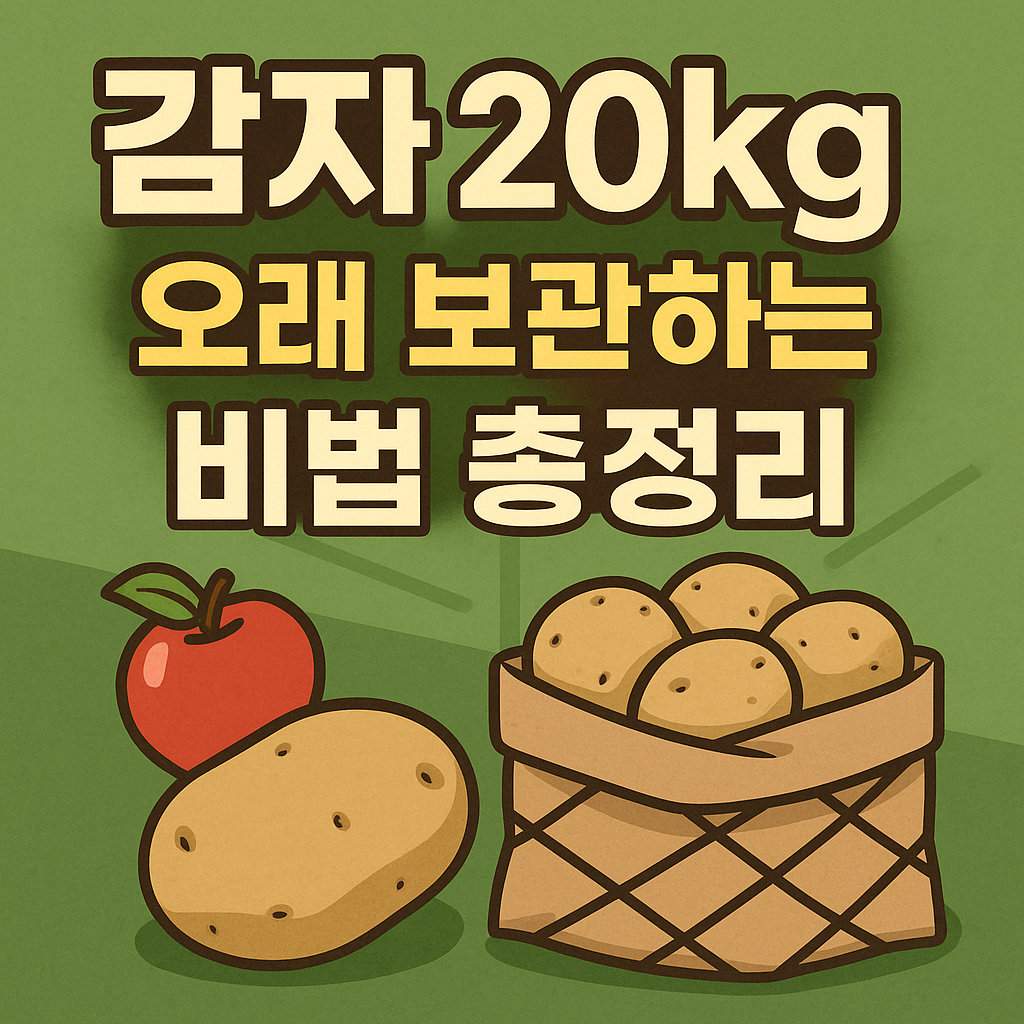 감자보관법
