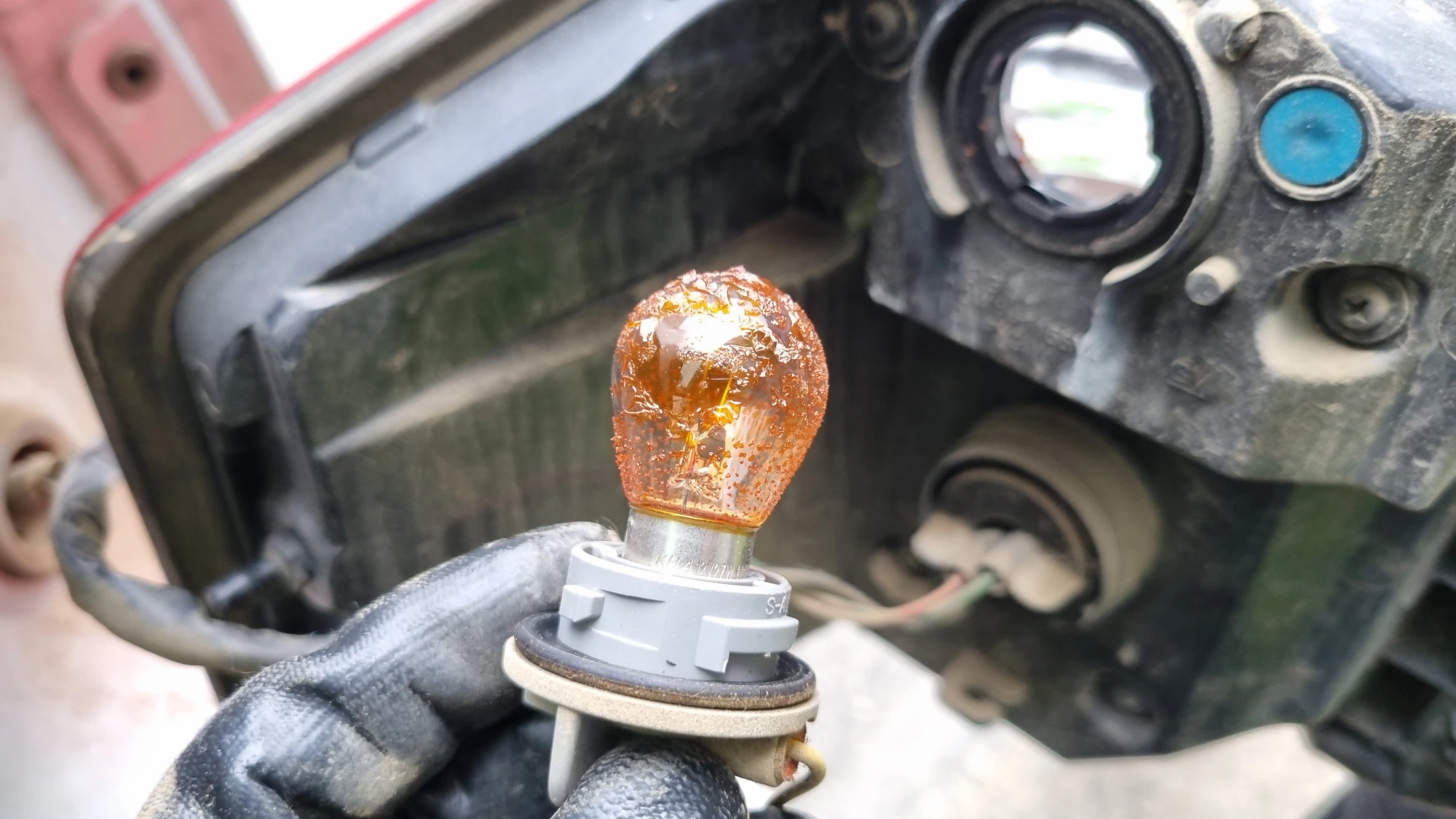 올란도 깜빡이 램프