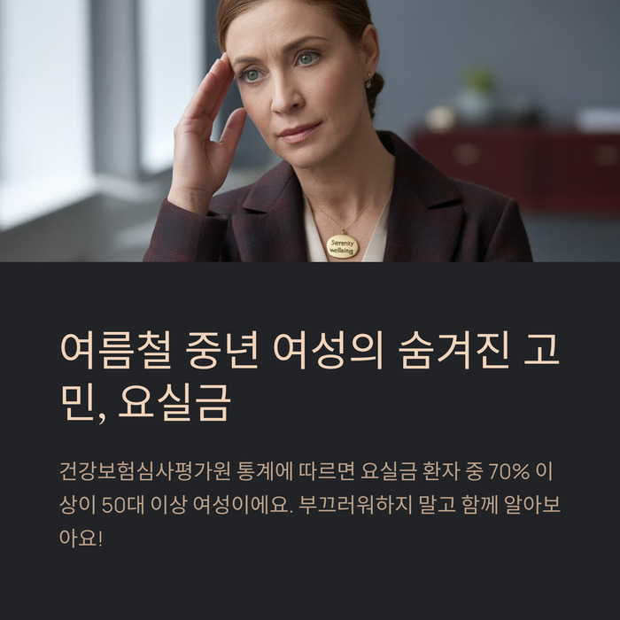 여름철 중년 여성 요실금 완벽 가이드