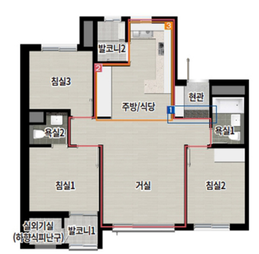 59E 평면도