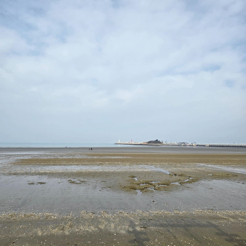 물이빠진-구시포-해수욕장