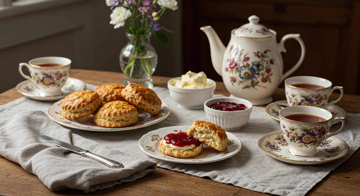 버터향 가득! 제대로 된 전통 스콘 레시피는 이것
