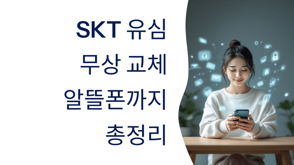 2025년 SKT 유심 무상 교체 총정리