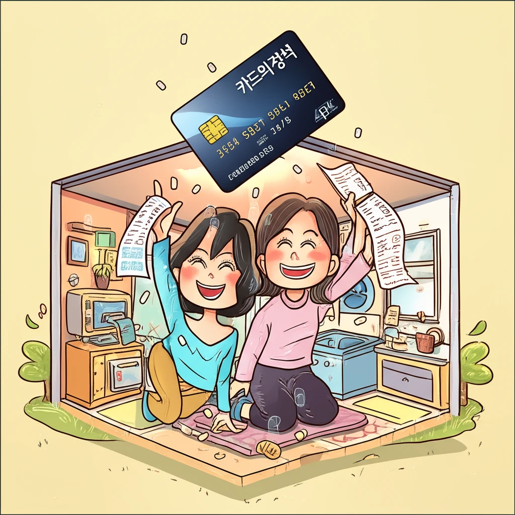 우리카드 카드의정석 APT : 공과금..