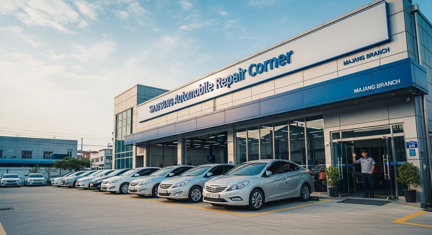 삼성자동차 정비코너 마장점
