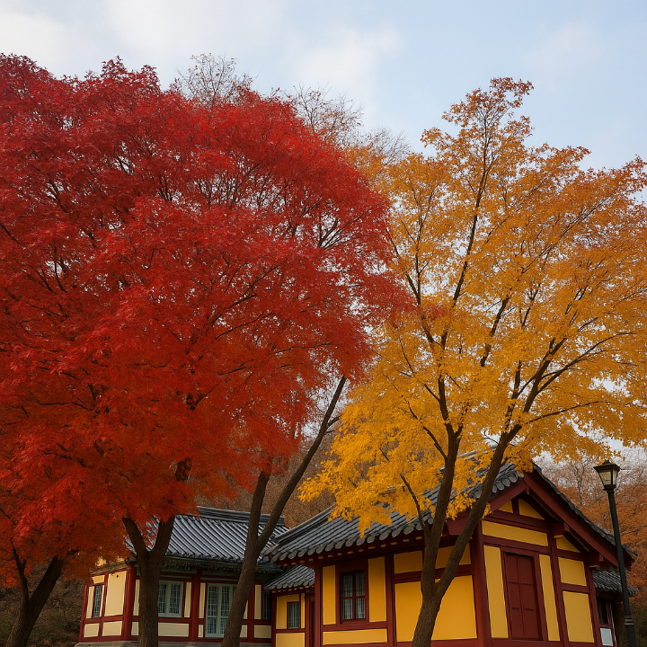 공주 마곡사 가을 단풍