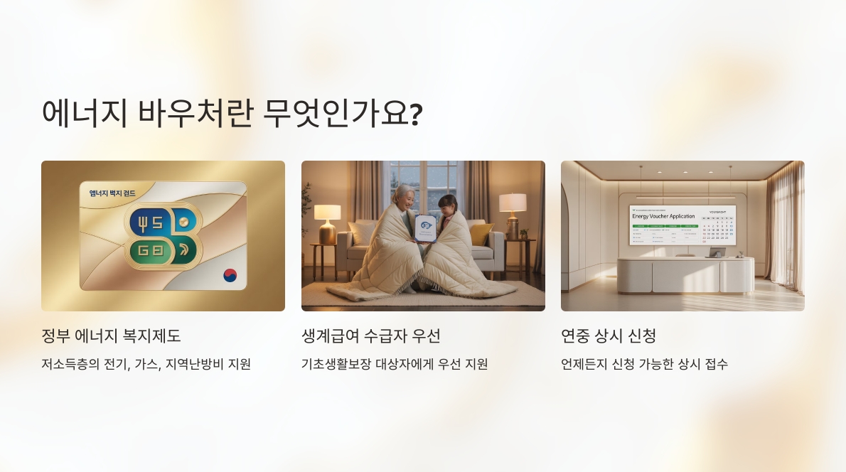 에너지 바우처 신청 방법