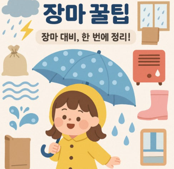 2025 장마철 생활꿀팁