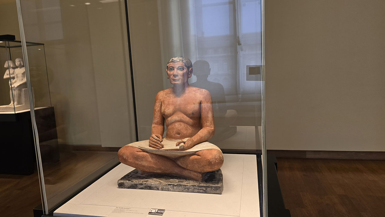 이집트 유물 The Seated Scribe