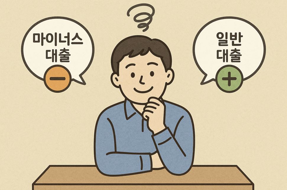 마이너스 통장 vs 일반 대출 – 2025년에는 뭐가 더 유리할까?