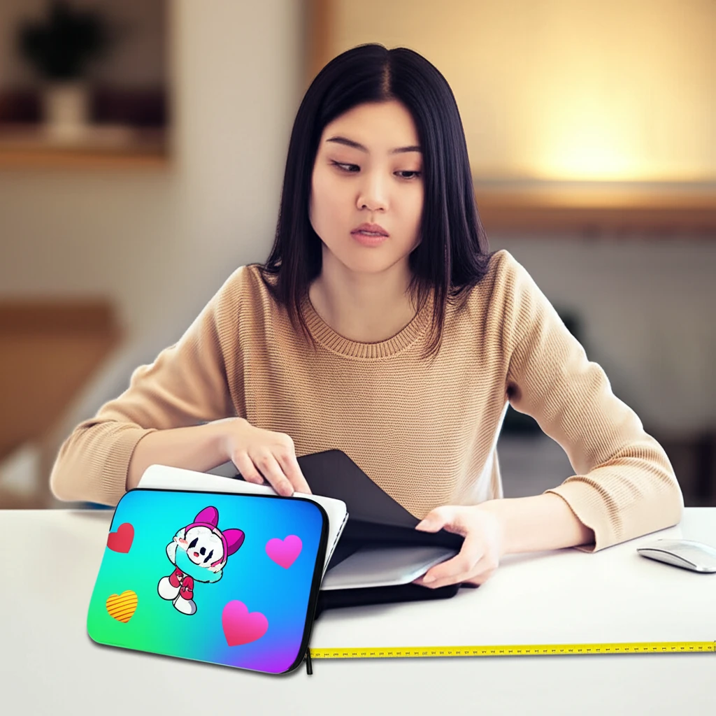 노트북 파우치 사이즈 측정 방법 및 ..