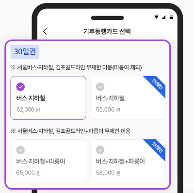 기후동행카드 신청방법