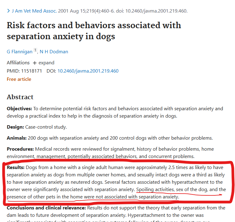 니콜라스 도드만 교수님의 논문