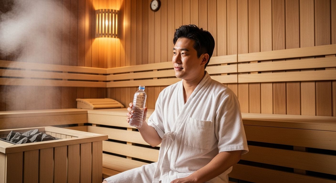 유혹 앞에서 물을 선택한 장면