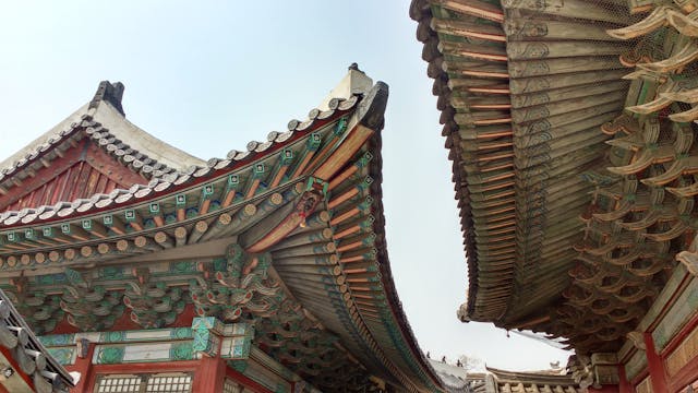 경복궁 지붕