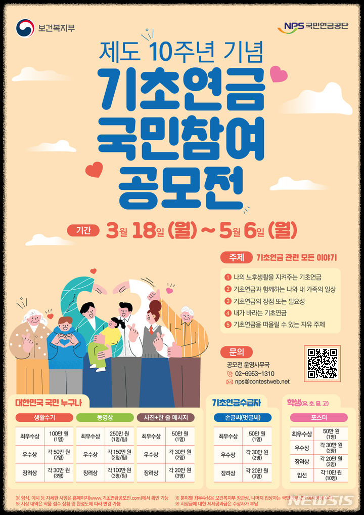 국인연금, 기초연금 공모전