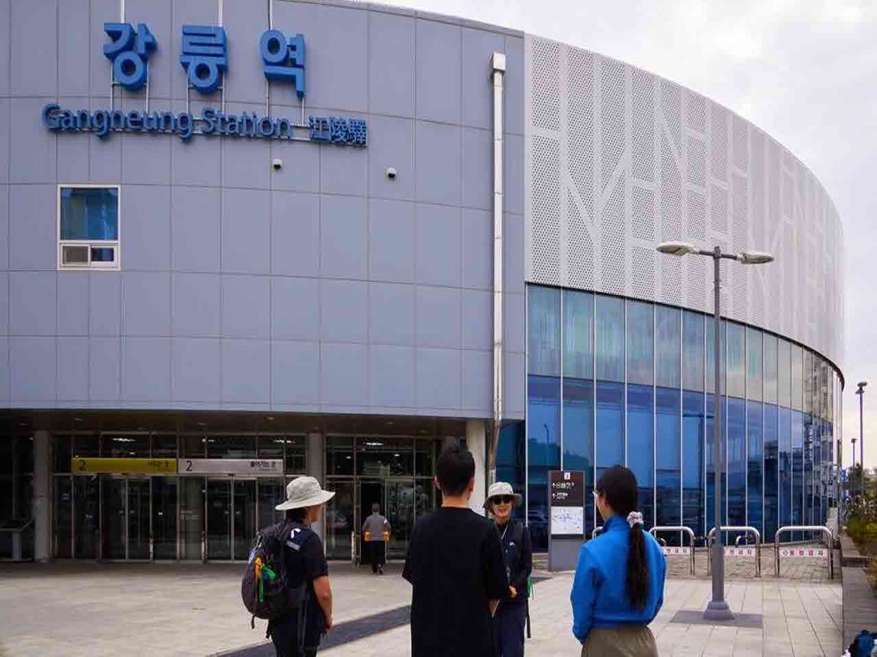 동해선 SRT 노선도와 정차역 시간표