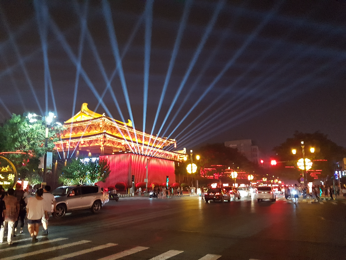 시안의 밤 사진