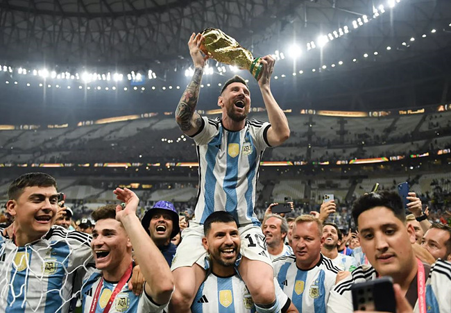 2022 카타르 월드컵 아르헨티나 우승 사진
