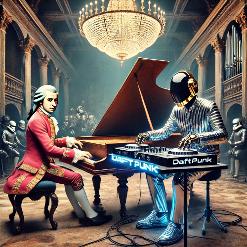 모차르트와 다프트 펑크