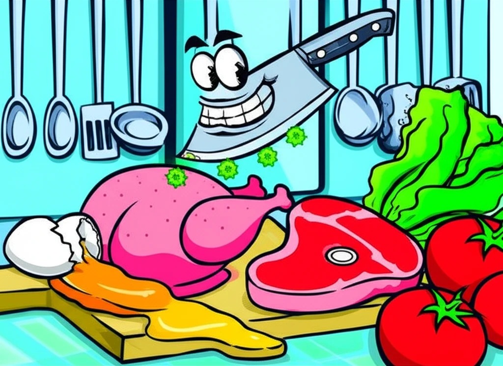 안전한 여름나기: 살모넬라균 감염 예..