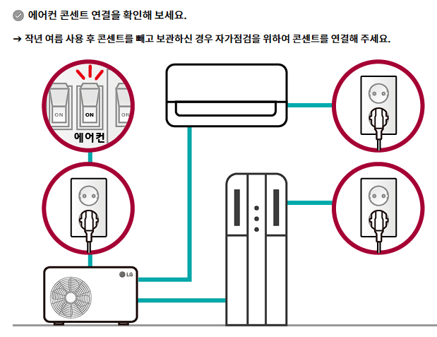 LG 에어컨 사전 점검 신청