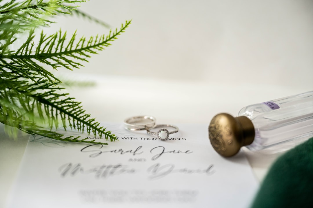 Marriage certificate.