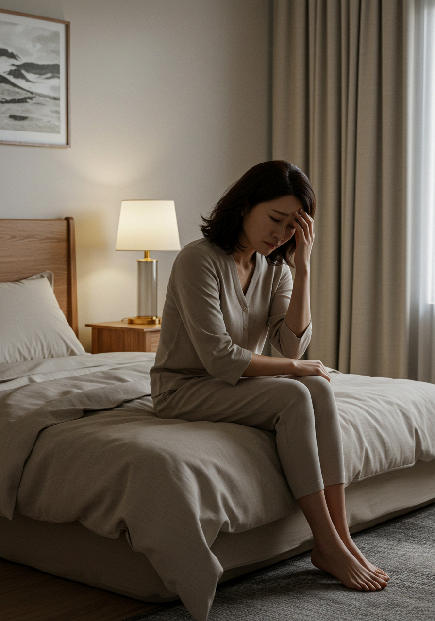 잠 못 드는 밤, 갱년기 불면증을 위한 생활 습관 5가지