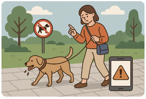 반려동물 산책 펫티켓, 위반 시 처벌과 신고 방법 완전 정리 관련 사진