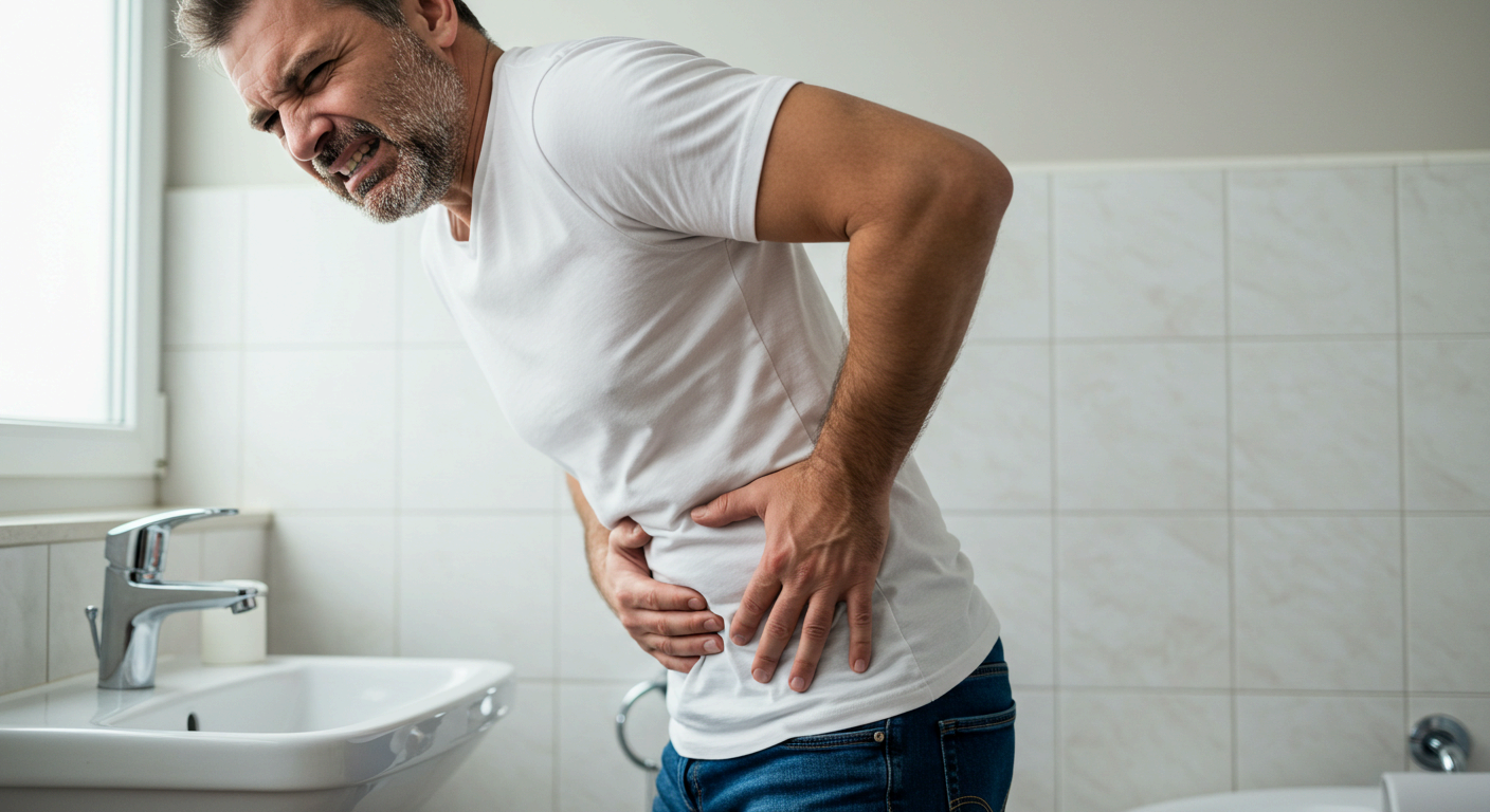 요로결석이 옆구리 통증의 주요 원인 중 하나예요.