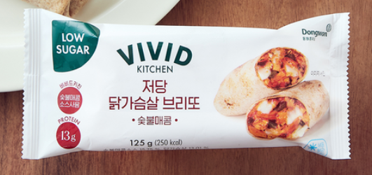 숯불매콤 브리또 이미지