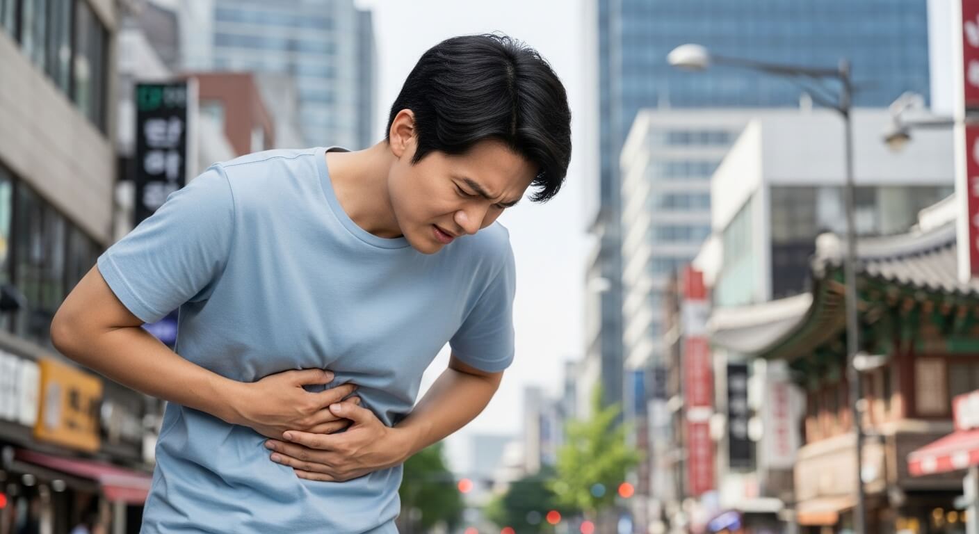 오른쪽 옆구리 통증 의심되는병