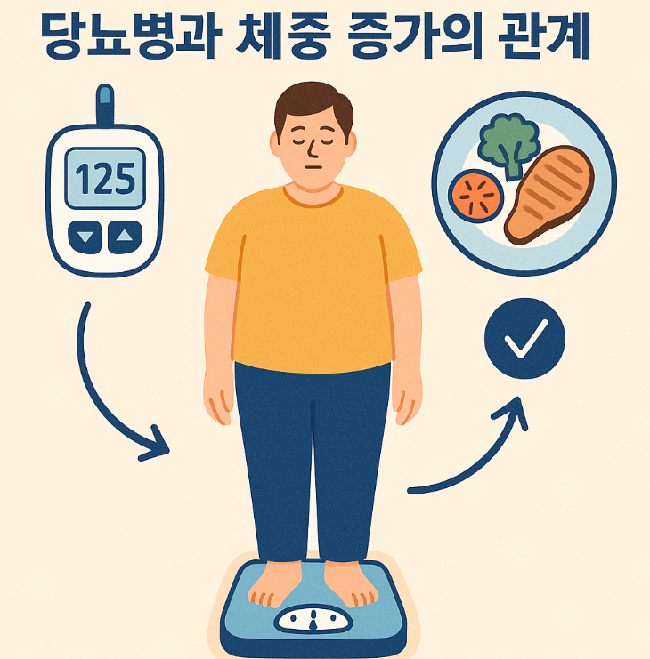 당뇨병과 체중증가의 관계