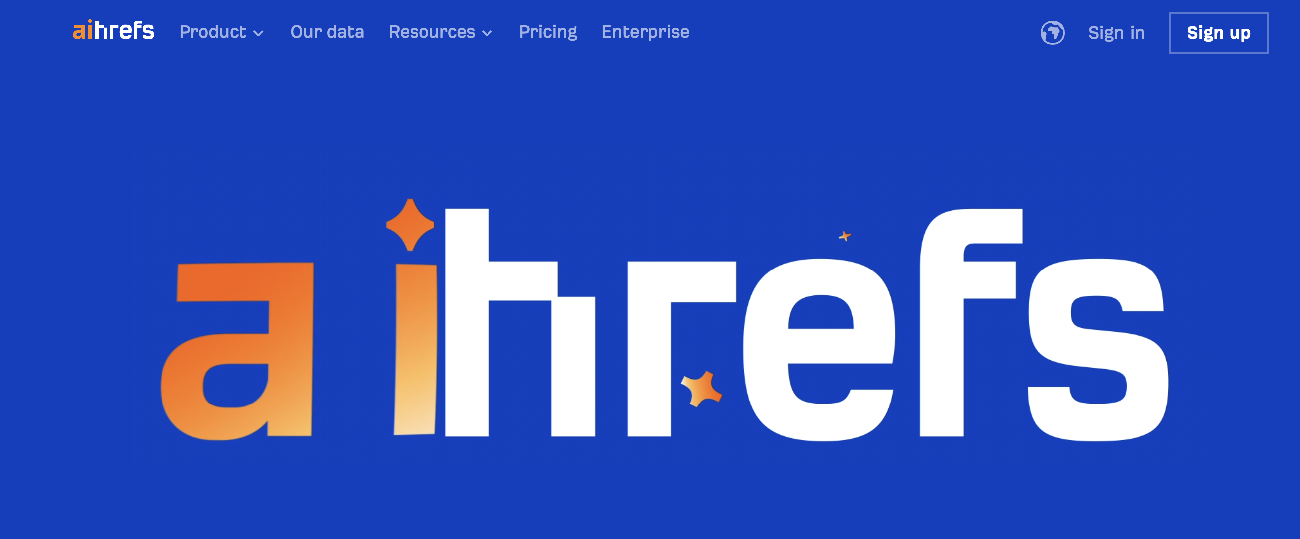Ahrefs 웹사이트