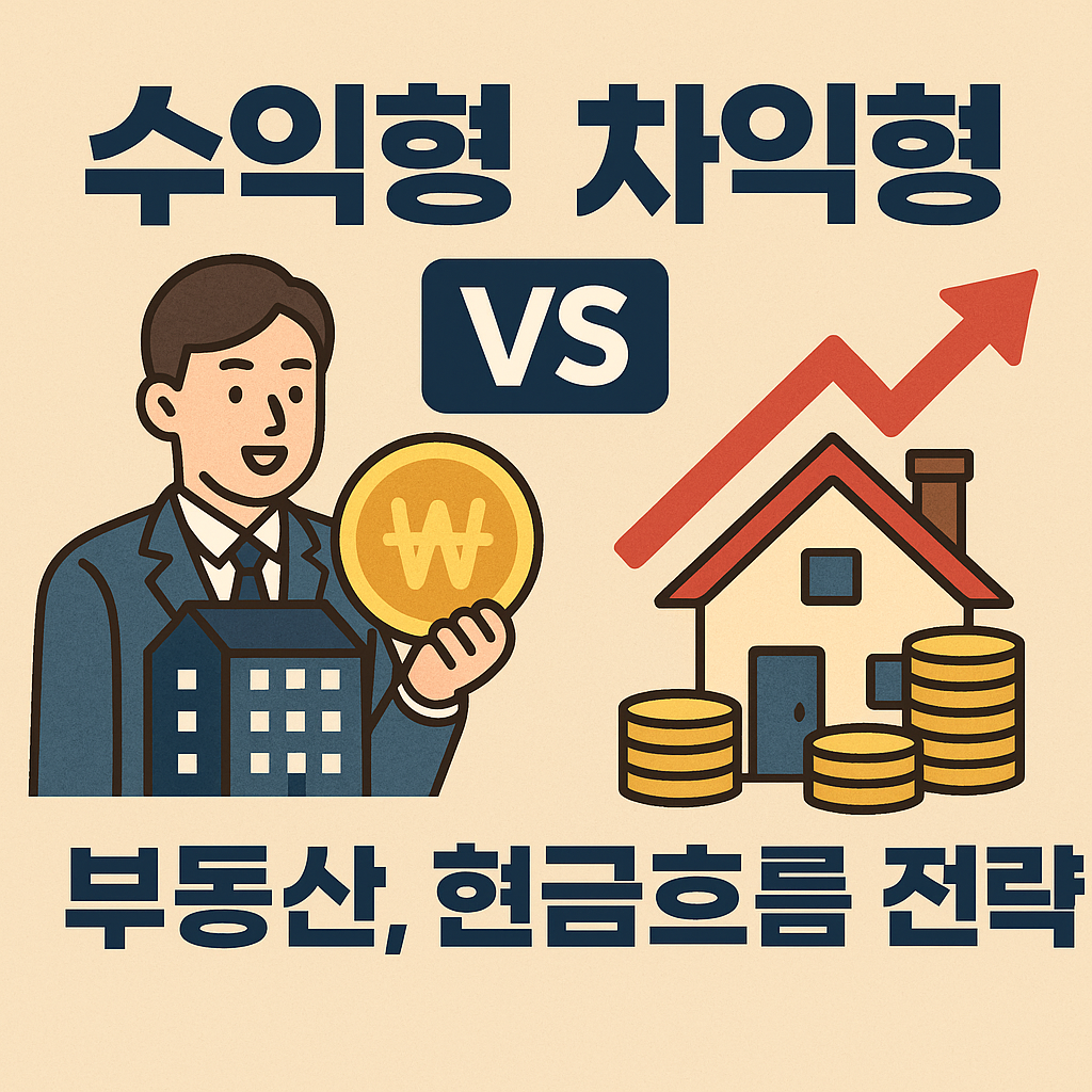 수익형 vs 차익형 부동산 비교와 현금흐름 전략 썸네일