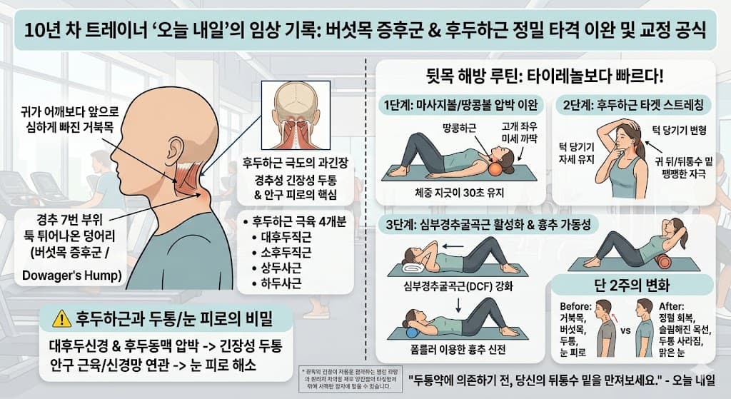 버섯목 증후군&amp;후두하근 정밀 탐구