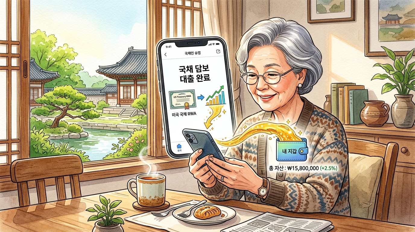 RWA 담보 디파이 대출 이용 방법 및 은퇴 자금 유동성 확보 가이드