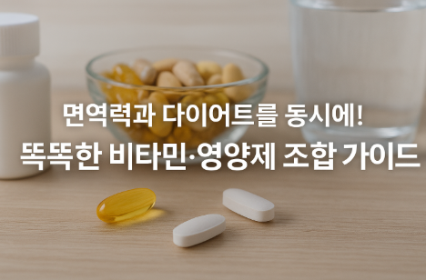 비타민과 영양제 조합