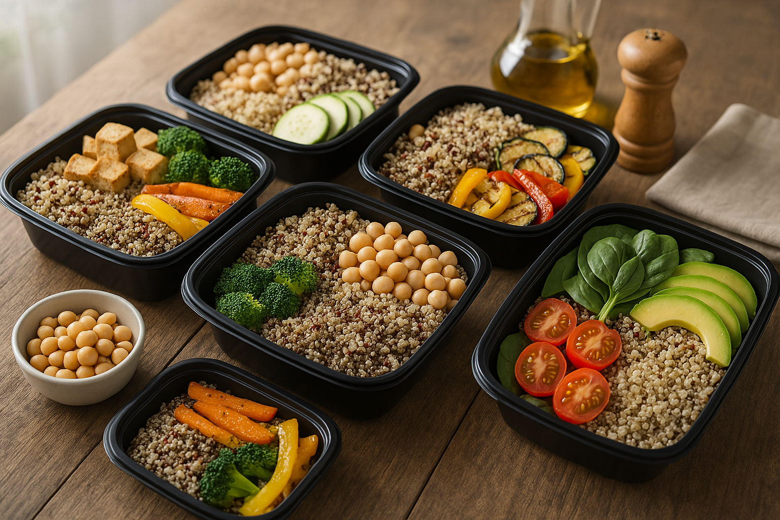 온라인 비건 도시락 판매 노하우에 관한 이미지