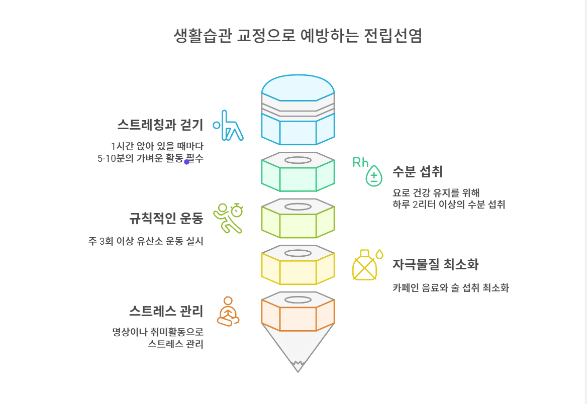 생활습관 교정으로 예방하는 전립선염