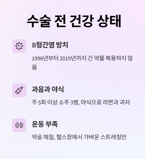 간암/당화혈색소 9.4 → 5.6 극복기 2편(간암 수술 후 5년, 재발 없는 건강한 삶의 비밀)