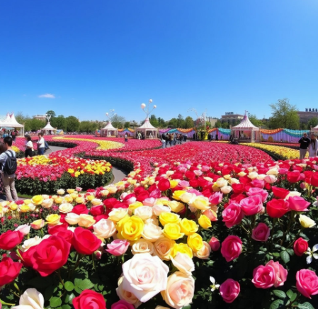 에버랜드장미축제그림