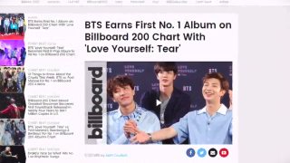 방탄소년단 빌보드 1위 노래 아리랑 앨범 판매량 해외반응