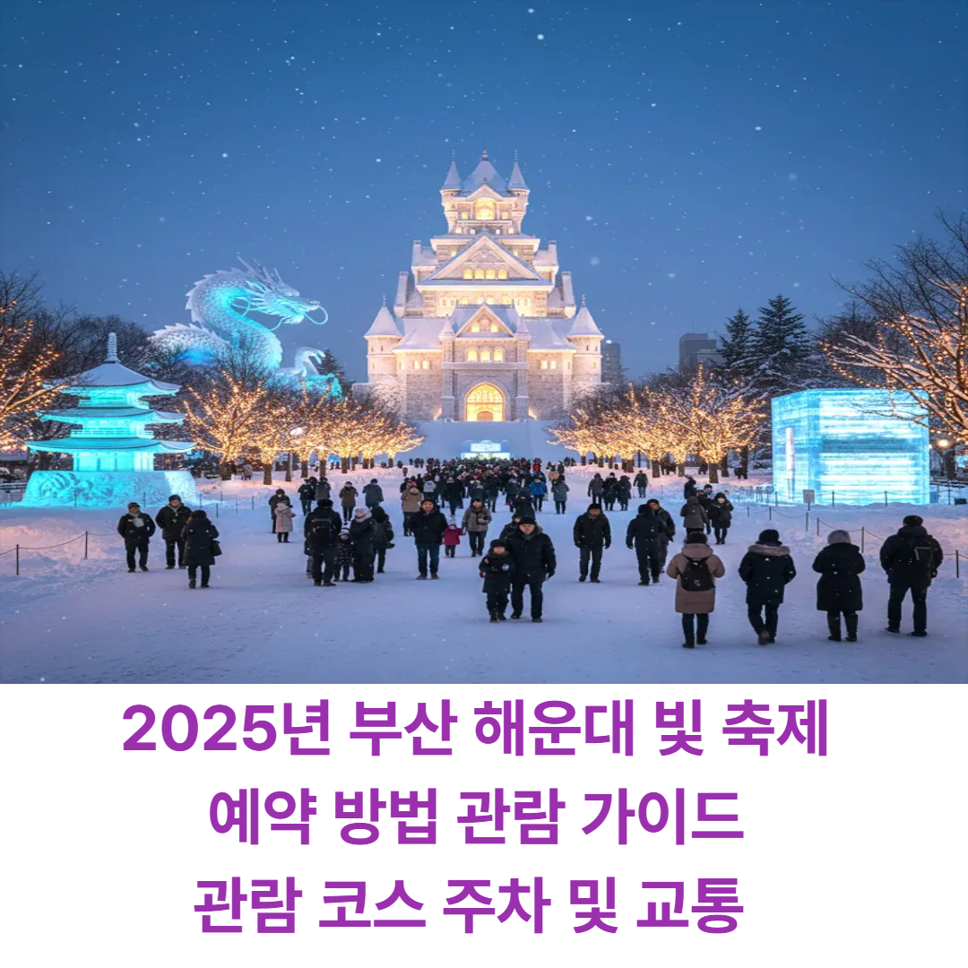 2025년 부산 해운대 빛 축제