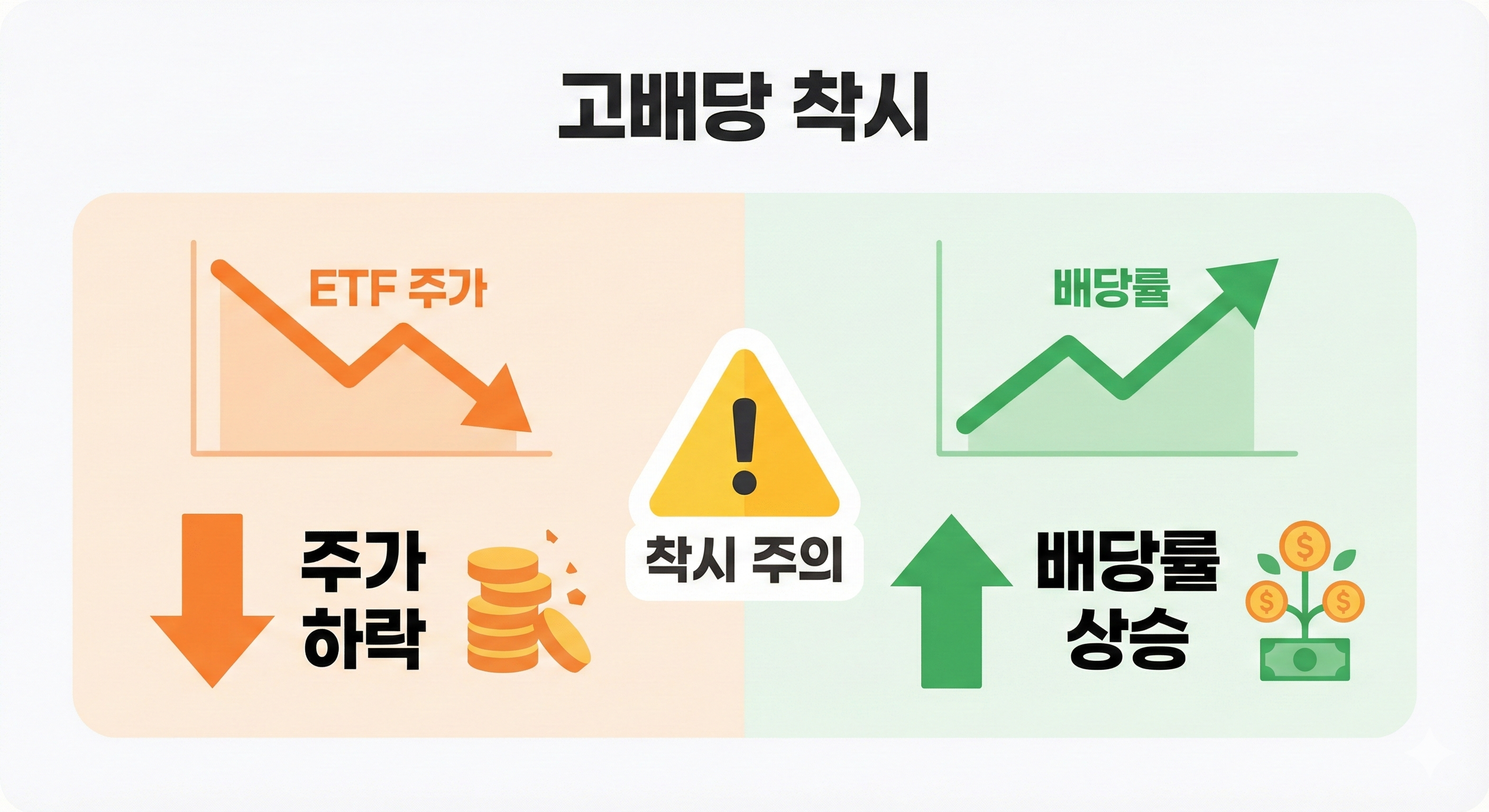 고배당 착시 인포그래픽