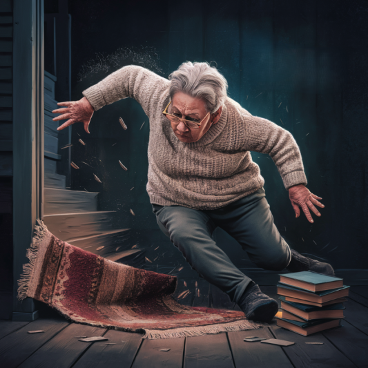 낙상 예방을 위한 요령: 노인을 위한 안전 가이드