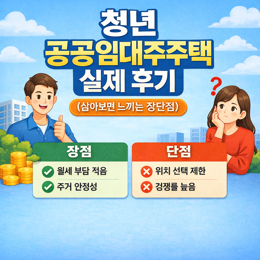 청년 공공임대주택 실제 후기 관련 사진