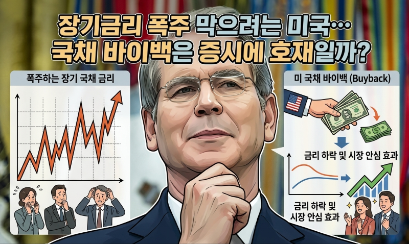 장기금리 폭주 막으려는 미국&hellip;국채 바이백은 증시에 호재일까?